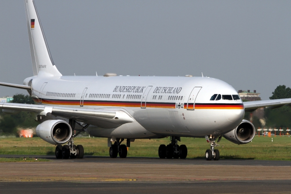 Regierungsjet A340-313X VIP Theodor Heuss der Luftwaffe. Foto: dts Nachrichtenagentur