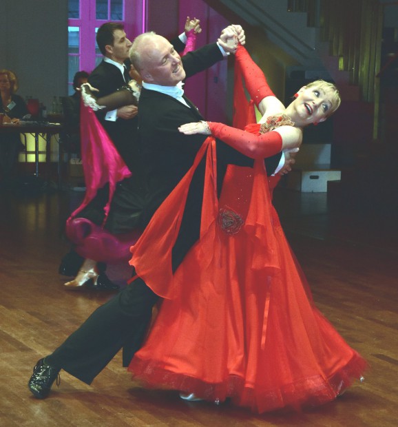 Das Ehepaar Bracke tanzt erfolgreich für den TSC Landau. Foto: tsc