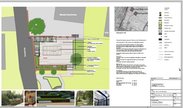 Plan: So soll der neue Mehrgenerationenplatz in Haardt aussehen. Foto: red