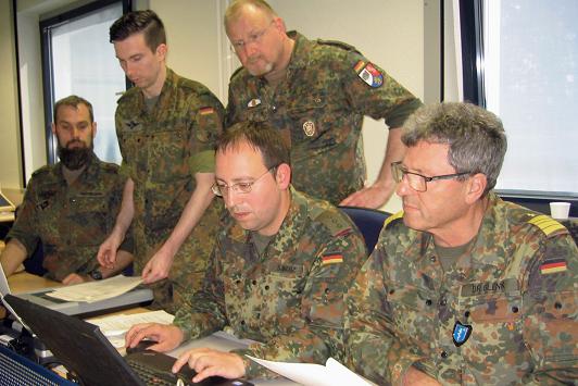 Bundeswehr ZMZ Übung Landeskommando Rheinland-Pfalz