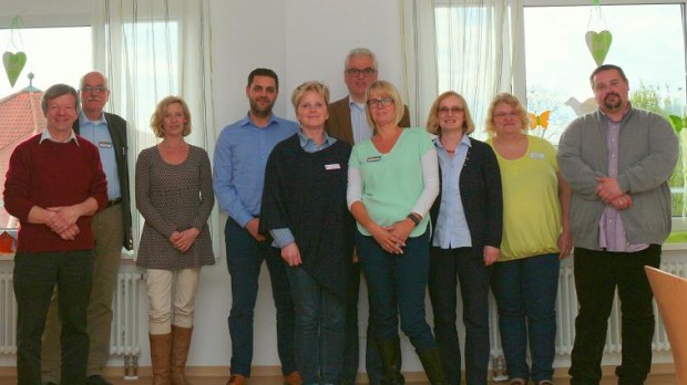 Viel diskutiert: Die Teilnehmer der "AG der Stationären Senioren-Pflegeheime im Landkreis Germersheim". Foto: v.privat