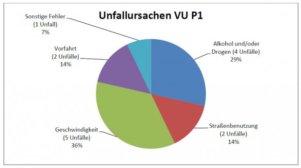 Verkehrsunfallstatistik 2015 Südpfalz Unfallursachen
