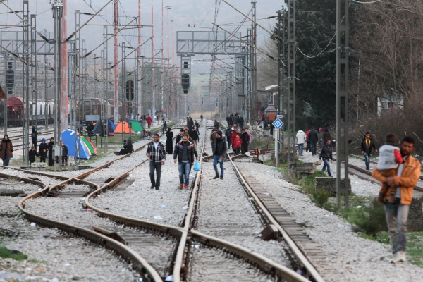 Flüchtlinge auf Balkanroute. Foto: dts nachrichtenagentur
