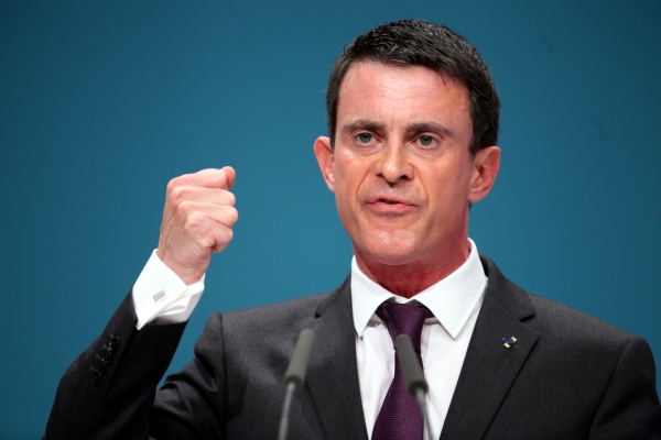 Premierminister Manuel Valls. Foto; dts Nachrichtenagentur