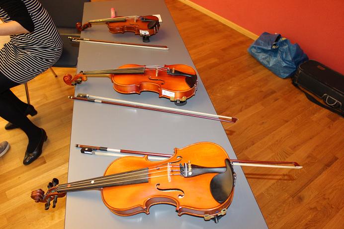 Musikschule Kandel. Instrumente Tag der Offenen Ohren 6