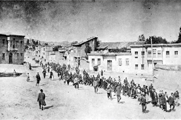 Gefangene Armenier 1915. Foto: dts Nachrichtenagentur