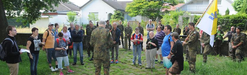 Fußwallfahrt Südpfalz-Kaserne Germersheim Soldaten Lebenshilfe 2