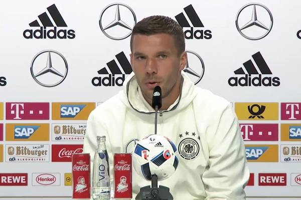 Lukas Podolski quittiert den Dienst in der National-Elf. Foto: dts Nachrichtenagentur