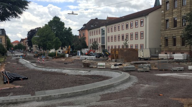 Die Sanierung der Friedrich-Ebert-Straße soll noch in diesem Jahr abgeschlossen werden. Foto: stadt-landau