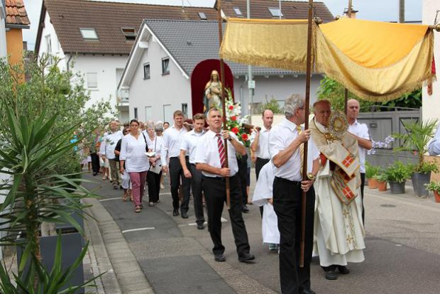 Eine prächtige Prozession zog durch Kuhardts Straßen. Foto: v privat