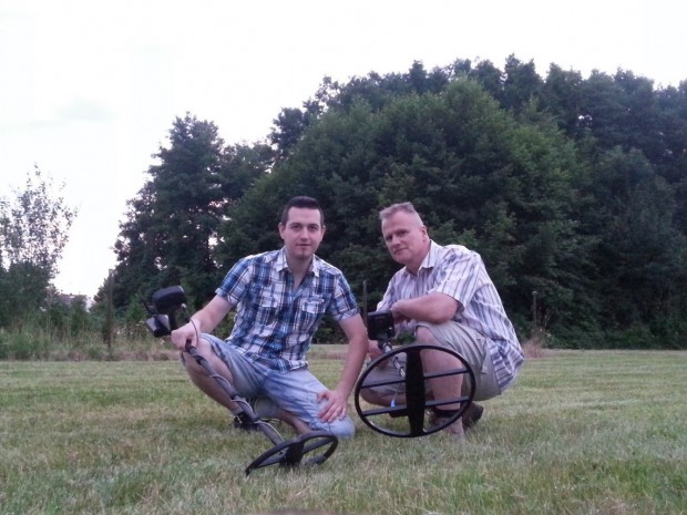 Peter und Erik - Gründungsmitglieder IG Heimatforschung RLP. Fotos: privat