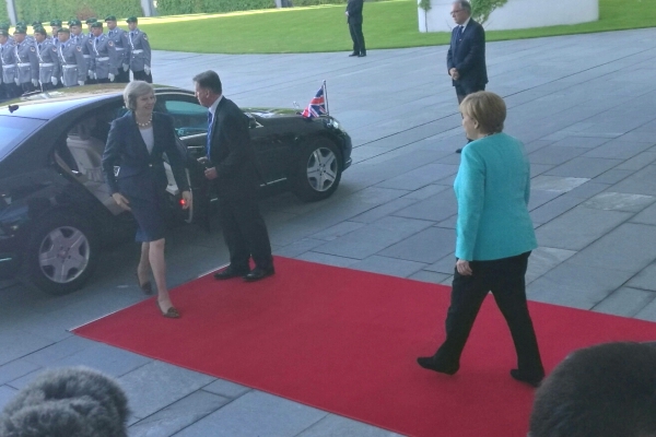 Die britische Premierministerin besucht zur Zeit Deutschland. Foto: dts nachrichtenagentur