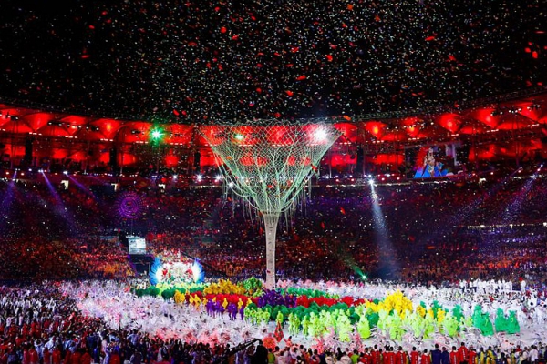 Schlussfeier Olympische Spiele in Rio. Foto: Fernando Frazao/Agencia Brasil/CC-BY3.0 Brasil, Lizenztext: dts-news.de/cc-by