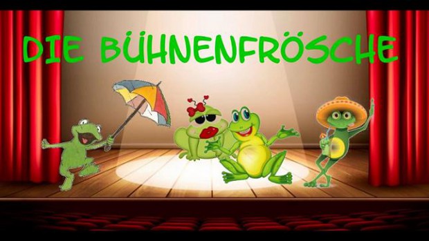 Die Bühnenfrösche sind wieder aktiv.