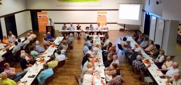 Mitgliederparteitag in Steinweiler. Foto: CDU Südpfalz