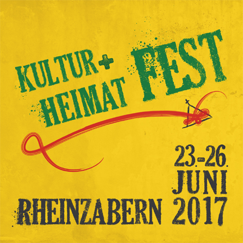 So sieht das Heimatfest-Logo aus. Möglichst viele Rheinzaberner sollen damit Werbung für das Heimtfest im nächsten Jahr machen. 