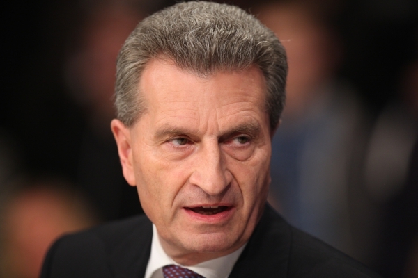 Günther Oettinger. Foto: dts nachrichtenagentur