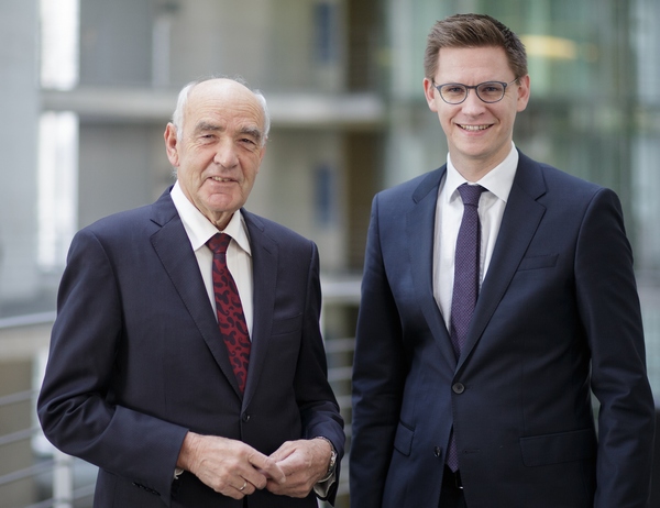 Norbert Schindler und Johannes Steiniger begrüßen den neuen Bundesverkehrswegeplan.Foto: red