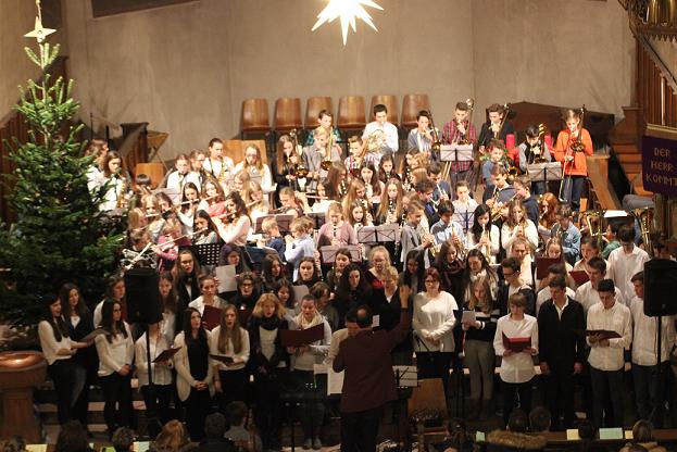 Weihnachtskonzert in der St. Georgskirche.