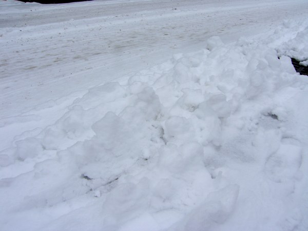Schnee, Schnee, Schnee: Heute passierten viele Unfälle. Foto: Pfalz-Express/Ahme