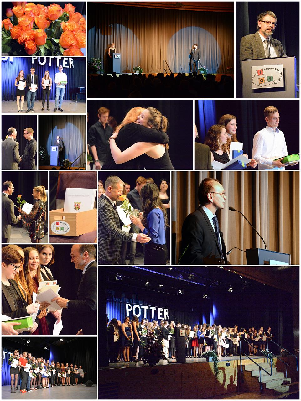 Zum Vergrößern Bild anklicken! Collage IGS Kandel