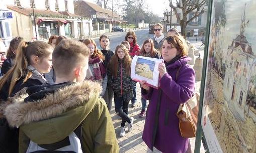 Auf den Spuren von Vincent van Gogh in Auvers-sur-Oise.