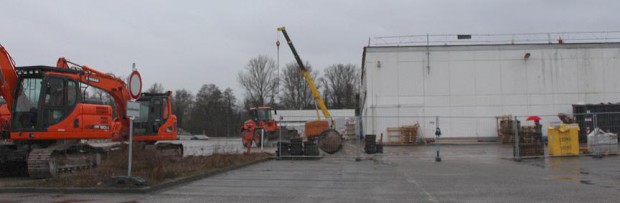 Fachmarktzentrum in Rohrbach: Die Bauarbeiten sind bereits in vollem Gang. Foto: Pfalz-Express
