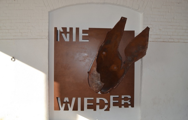 Die neue Gedenkskulptur des Künstlers Karlheinz Zwick. Foto: ld