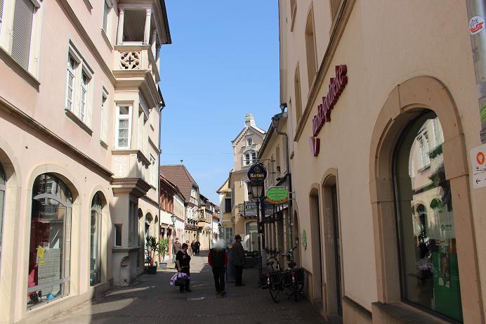 Marktstraße in Bad Bergzabern. Foto: Pfalz-Express