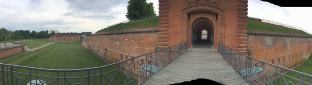 Festung Germersheim im Park Fronte Lamotte.