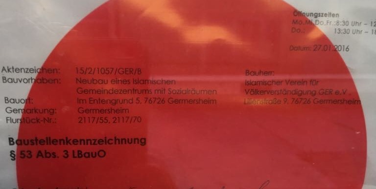 Moschee Germersheim, Entengrund, Milli Görüs - 6