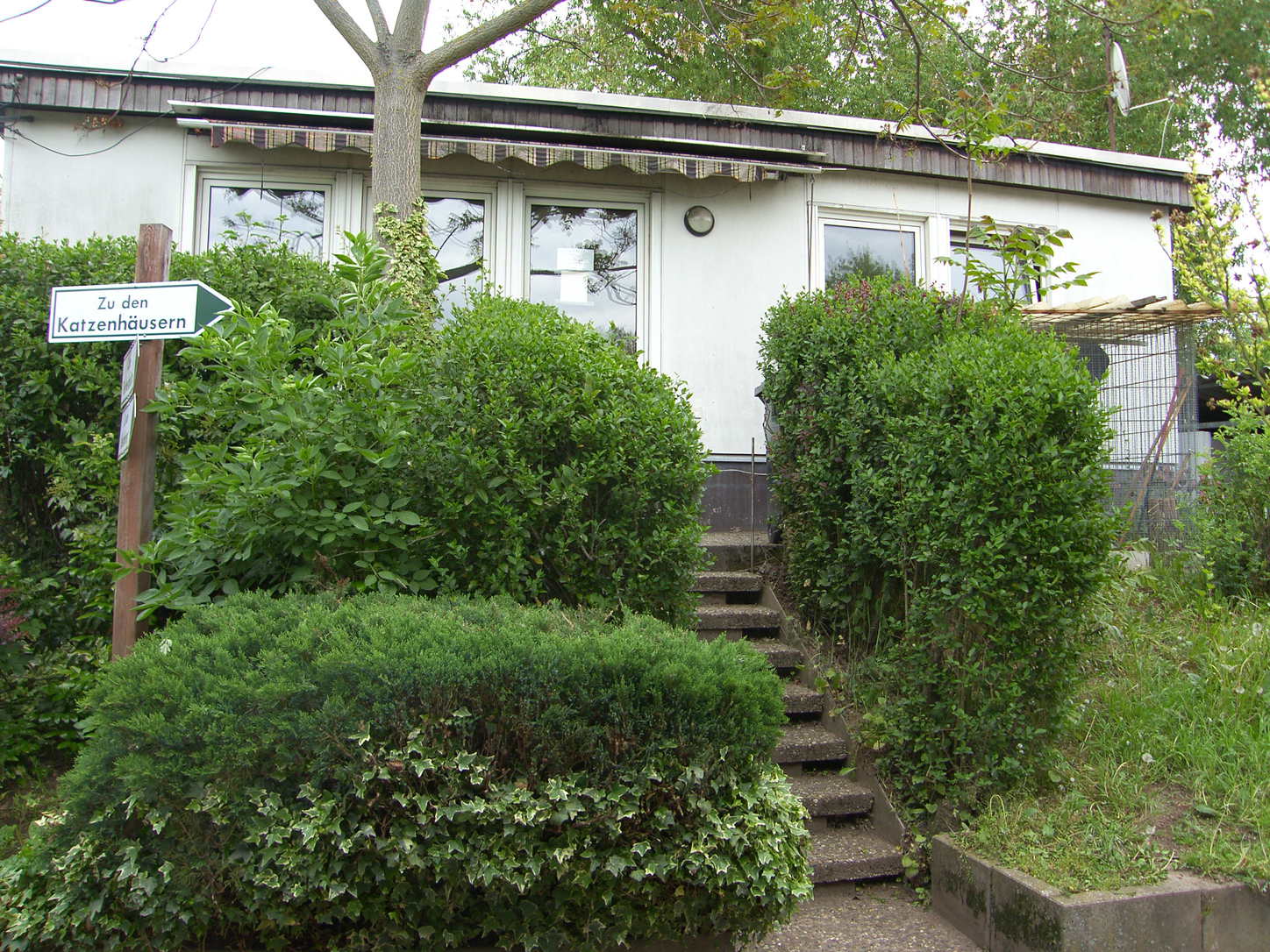 Das ehemalige Wohnhaus muss abgerissen werden. Foto: Pfalz-Express/Ahme
