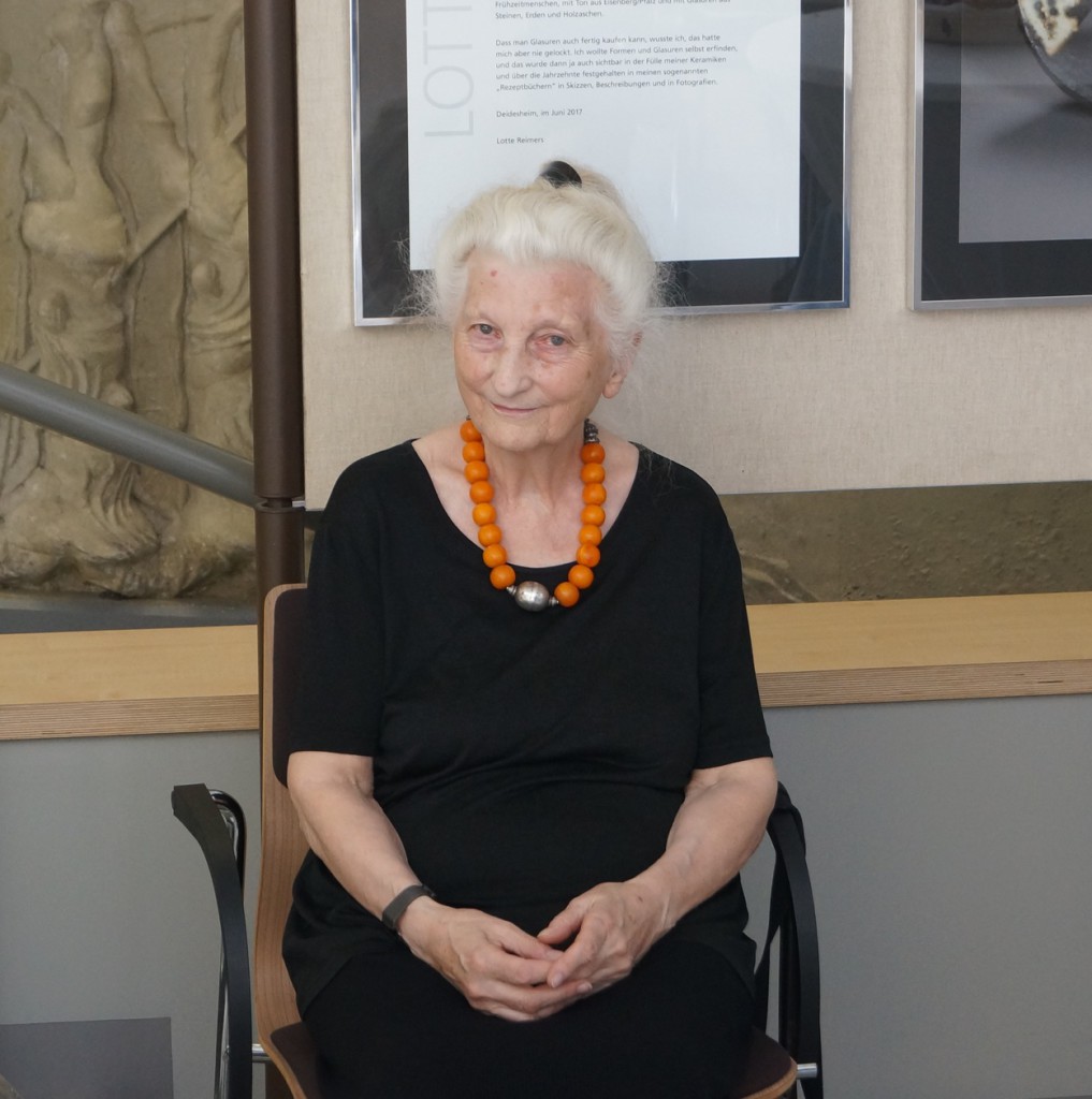 Lotte Reimers: 85 Jahre und noch immer voller Schaffenskraft. Foto: kv-düw