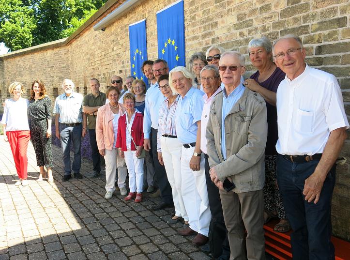 Freundschaft über viele Kilometer. Fotos: Stadt GER