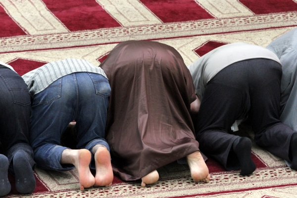 Gläubige Muslime beim Gebet in einer Moschee. Symbolbild: dts Nachrichtenagentur