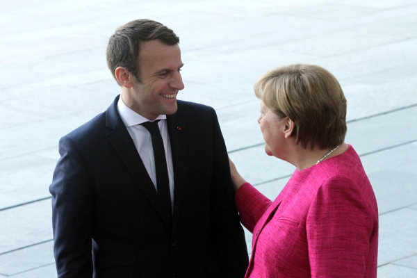 Angela Merkel und Emmanuel Macron. Foto: dts Nachrichtenagentur