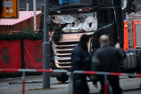Breitscheidplatz nach Anschlag auf den Weihnachtsmarkt. Foto: dts