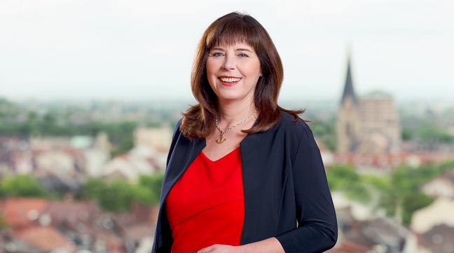 Jutta Steinruck hat es geschafft - sie wird neue Oberbürgermeisterin von Ludwigshafen. 