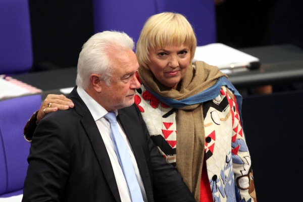 Wolfgang Kubicki (FDP) und Claudia Roth (Grüne). Foto: dts Nachrichtenagentur