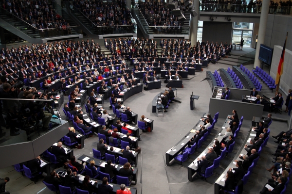 Konstituierende Sitzung des Bundestags am 24. Oktober 2017. Foto: dts nachrichtenagentur