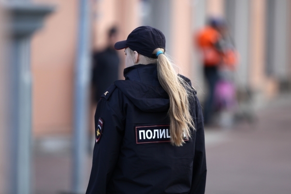 Polizistin in Russland. Foto: dts nachrichtenagentur