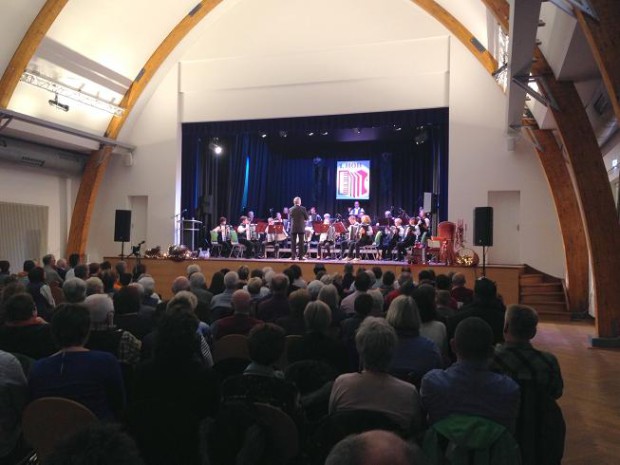 Volles Haus in der Festhalle. Foto: v. privat