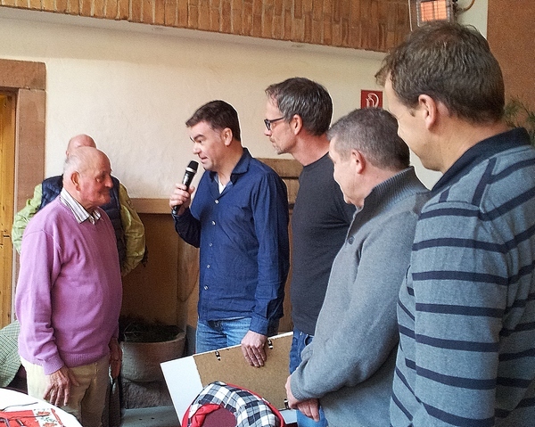 Josef Lippls 75. Geburtstag wurde letztes Jahr noch groß gefeiert. Foto: Pfalz-Express/Ahme