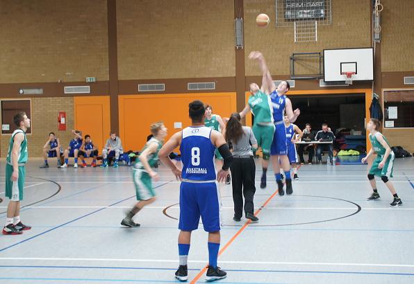 Die Germersheimer U18-Mannschaft beim Spiel gegen den TV Kirchheimbolanden- Foto: Andreas Wall/TS GER