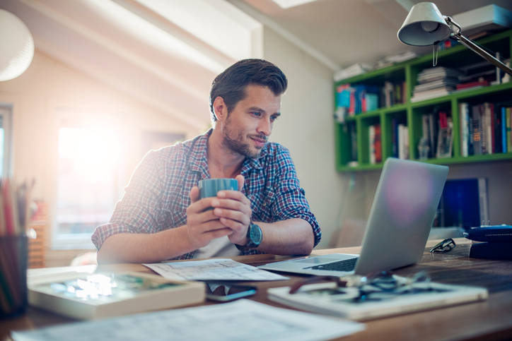 Im home office lässt es sich gut arbeiten. ©istock.com/Geber86