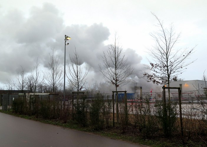 Dampfwolken beunruhigen die Anwohner. Quelle: www.geothermie-landau.de