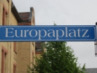 Europaplatz Germersheim Schild