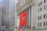 Stock Exchange in New York in der Wallstreet