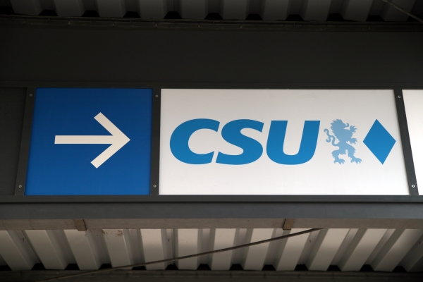 CSU-Schild
