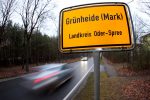 Ortsschild von Grünheide